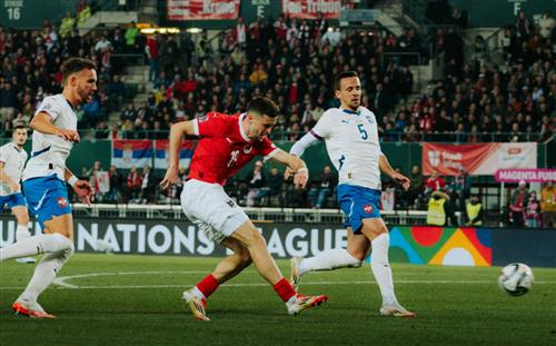 Österreich gegen Serbien
