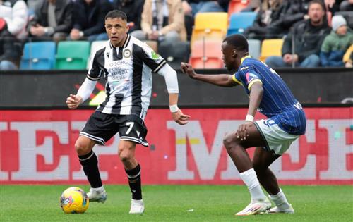 Historische Ergebnisse Udinese vs. Hellas Verona