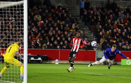 Brentford gegen Everton