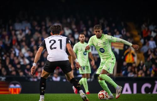 Valencia gegen Barcelona