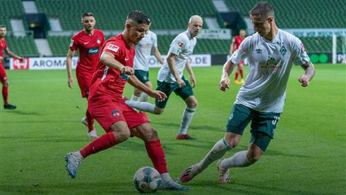 Werder Bremen gegen Heidenheim