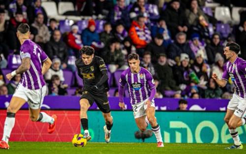Real Valladolid gegen Valencia
