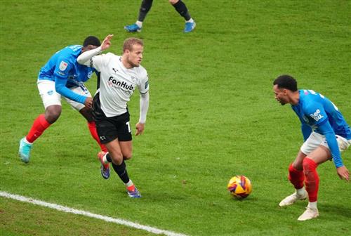 Derby County gegen Portsmouth
