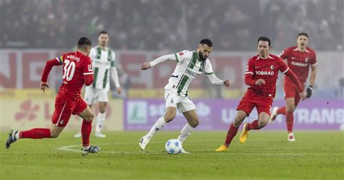 Freiburg gegen Mönchengladbach