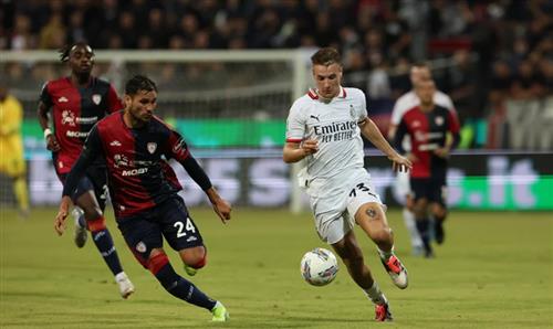 Cagliari gegen AC Mailand