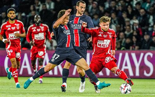 Paris Saint-Germain gegen Stade Brestois