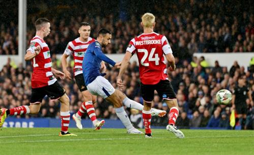 Everton gegen Doncaster Rovers