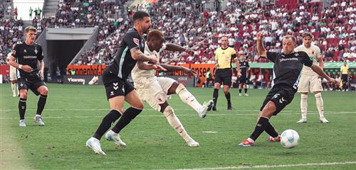 Augsburg gegen Werder Bremen