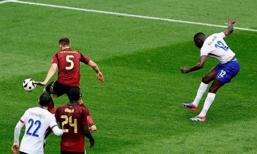 Frankreich gegen Belgien