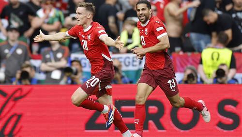 Ungarn gegen die Schweiz