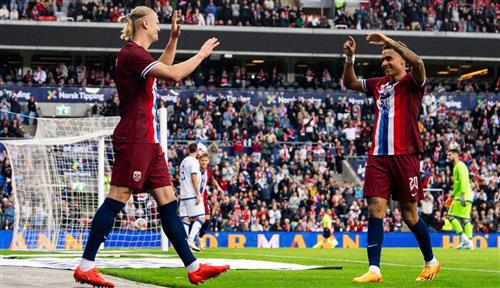 Dänemark gegen Norwegen