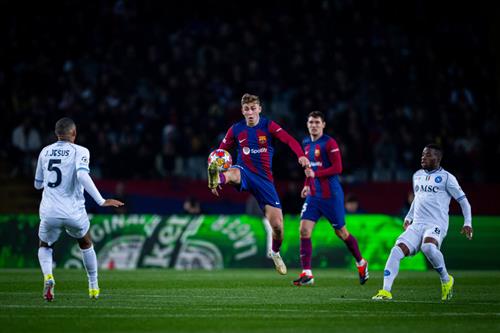 Barcelona gegen Neapel