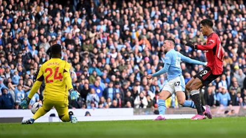 Manchester City gegen Manchester United