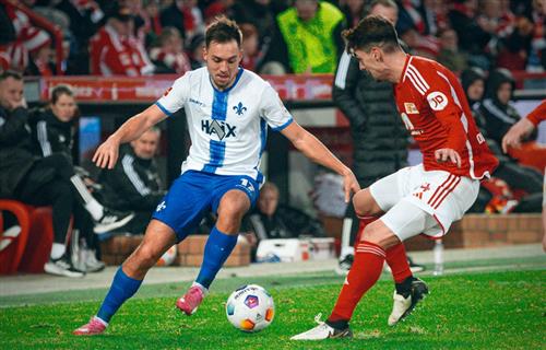 Union Berlin gegen Darmstadt