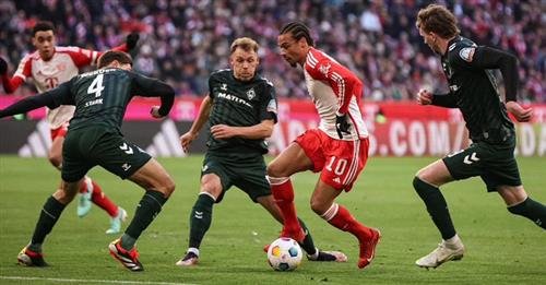Bayern München gegen Werder Bremen