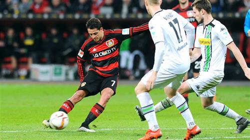 B. Leverkusen gegen B. Glabach