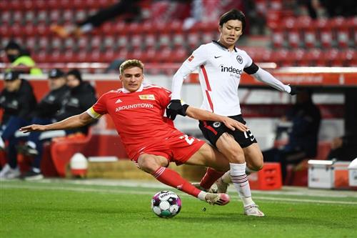 Eintracht Frankfurt gegen Union Berlin