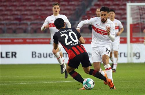 E. Eintracht Frankfurt gegen Stuttgart