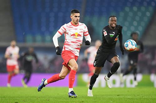 RB Leipzig gegen Mönchengladbach