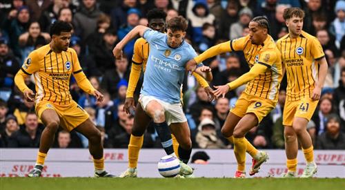Manchester City gegen Brighton