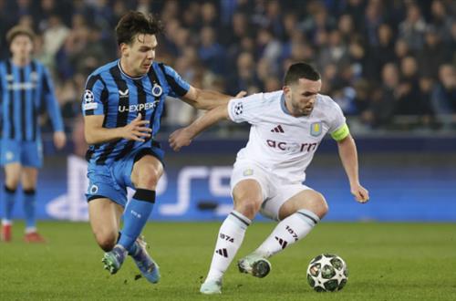 Club Brügge gegen Aston Villa