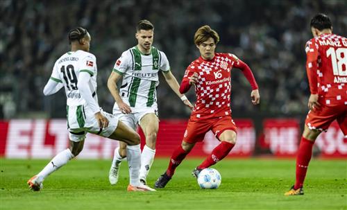 B. Mönchengladbach gegen Mainz 05