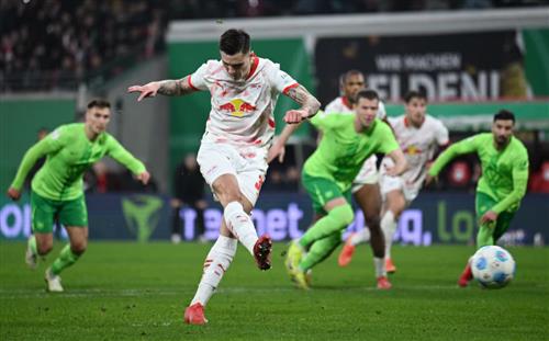 RB Leipzig gegen Wolfsburg