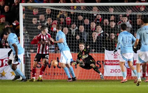 Exeter City gegen Nottingham Forest