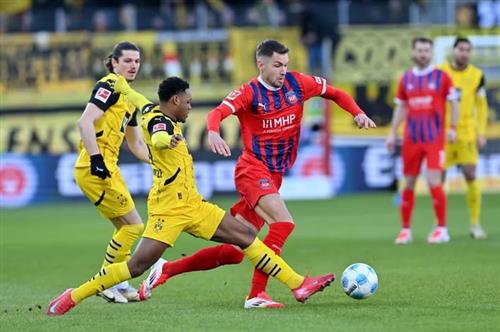 Heidenheim gegen Dortmund