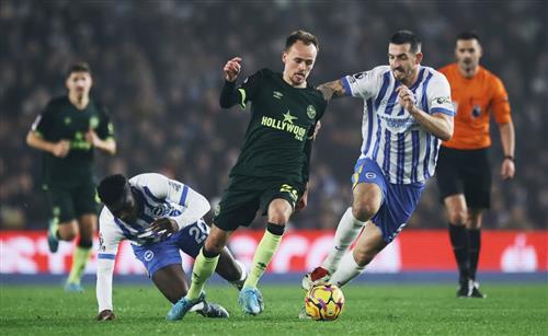 Brighton gegen Brentford