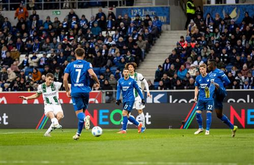 TSG Hoffenheim gegen Mönchengladbach