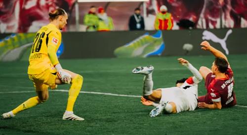 RB Leipzig gegen Eintracht Frankfurt