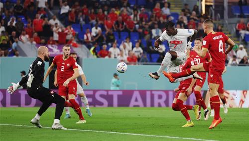 Serbien gegen die Schweiz