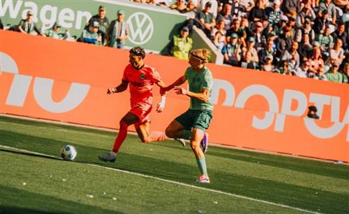 Wolfsburg gegen Eintracht Frankfurt