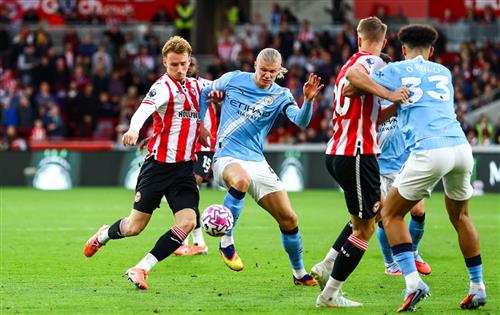 Brentford gegen Manchester City