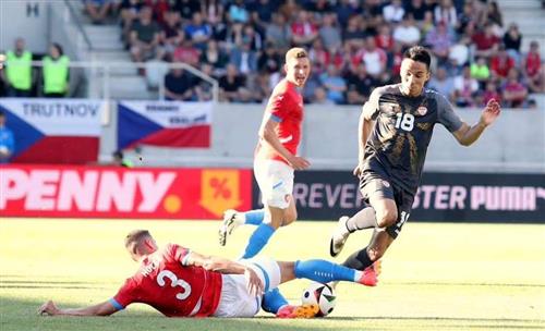 Tschechische Republik gegen Nordmazedonien