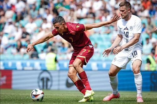 Slowenien gegen Bulgarien