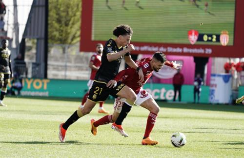 Stade Brestois gegen Monaco
