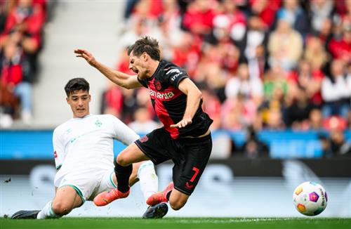 Bayer Leverkusen gegen Werder Bremen
