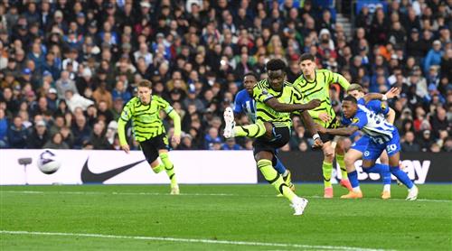 Brighton gegen Arsenal