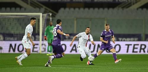 Fiorentina gegen AC Mailand
