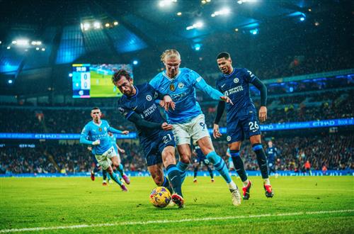 Manchester City gegen Chelsea