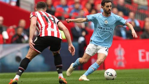 Manchester City gegen Sheffield United