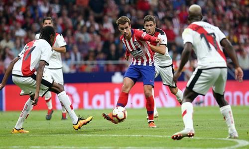 Rayo Vallecano gegen Atlético Madrid