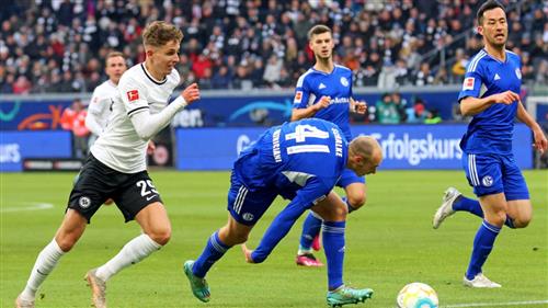Schalke 04 gegen Eintracht Frankfurt