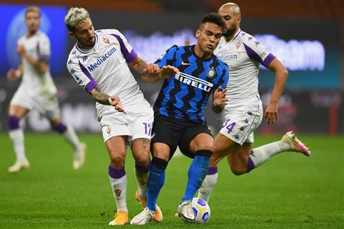 Inter Mailand gegen Fiorentina