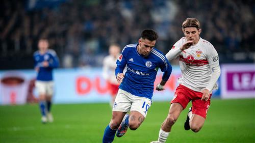 Schalke 04 gegen Stuttgart