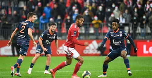 Montpellier gegen Stade Brestois