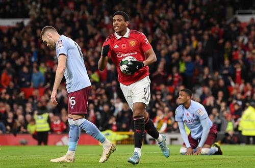 Manchester United gegen Aston Villa