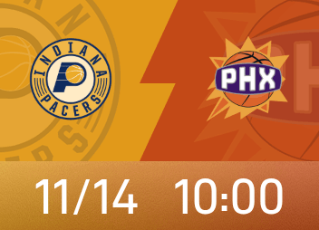 Vorschau auf Suns vs. Pacers: Es gibt eine große Lücke im Wettbewerbsstatus zwischen den beiden Teams und Booker führt das Team dazu, fünf Siege in Folge anzustreben.